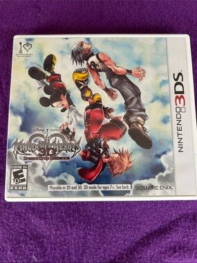 Nintendo 3DS Kingdom Hearts 3D: Dream Drop Distance (White Case)